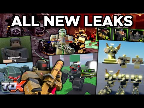 TDX ALL NEW DEVLOG LEAKS (Boss Showcases, New Abilities, Golden Towers) - Tower Defense X Roblox