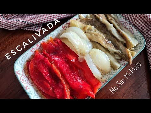 ESCALIVADA Ensalada de verduras asadas 🔥