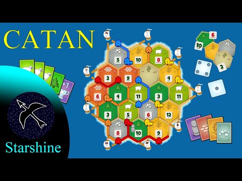 The Settlers of Catan ★ Learn the game rules in 4 minutes! 🤓