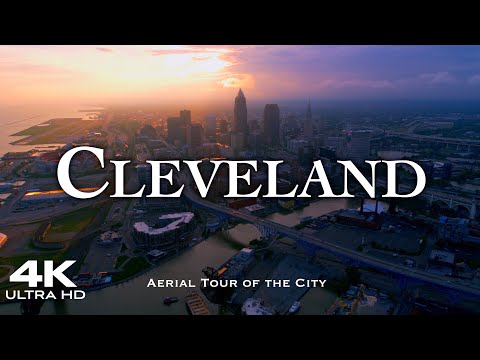 クリーブランド 2023 🇺🇸 ドローン空撮 4K オハイオ |アメリカ アメリカ合衆国