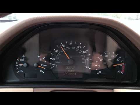 2000 Mercedes-Benz E320 W210 WOT 0-60