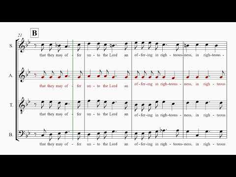 Handel's Messiah Part 7 - And He Shall Purify  - Alto practice part