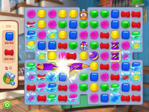 Homescapes Level 154 Walkthrough