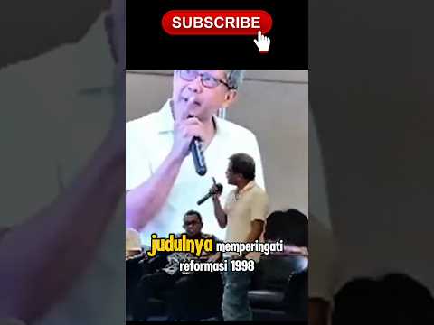 BUNG ROCKY HADIRI ACARA PARA AKTIVIS 98 #rockygerung #akalsehat #indonesia #shortvideo