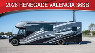 A preview image of the linked video showcasing 2026 Renegade Valencia 36SB