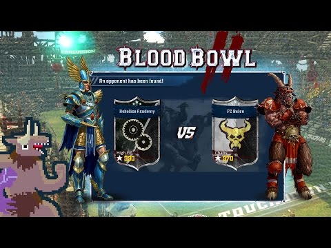 Blood Bowl 2 - Robolice Academy vs. Chaos - Match 1