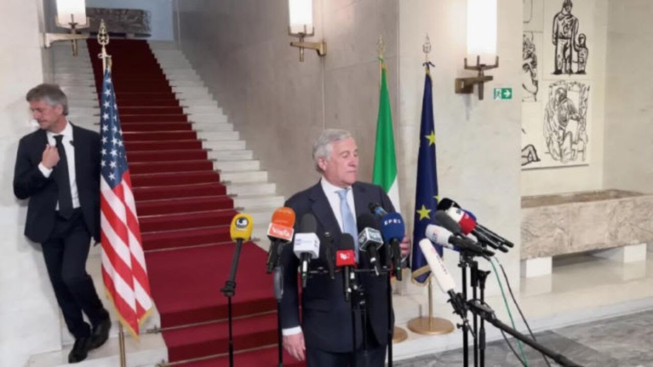 Tajani: A Rubio ribadita importanza Occidente e nostra posizione per cessate il fuoco in Iran