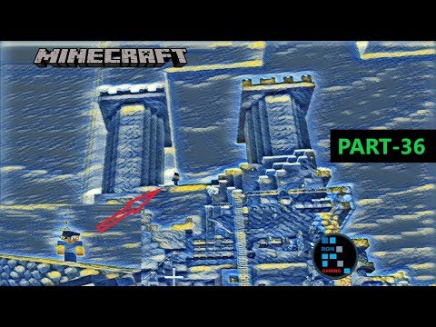 RON GAMING - MINECRAFT GAMEPLAY | HEROBRINE ATTACKED US ON THE MOUNTAINS! SERVER LAG GHOST MYSTERY#36