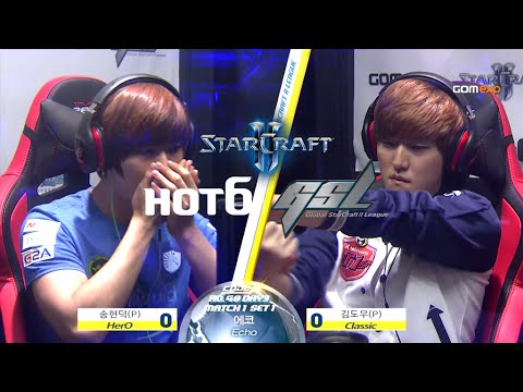 HerO vs Classic PvP Code A Day 3 Match 1, 2015 HOT6 GSL Season 3   StarCraft 2