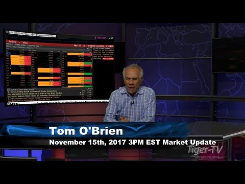 November 15th 3PM EST Market Update with Tom O'Brien on TFNN