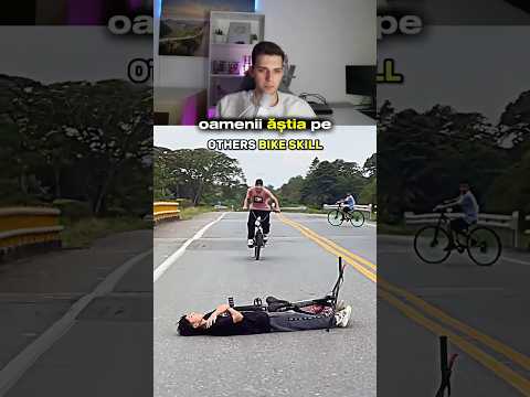 CE A FACUT OMUL ACESTA CU BICICLETA E UIMITOR #football #futebol #cr7 #romania #footballer #ronaldo