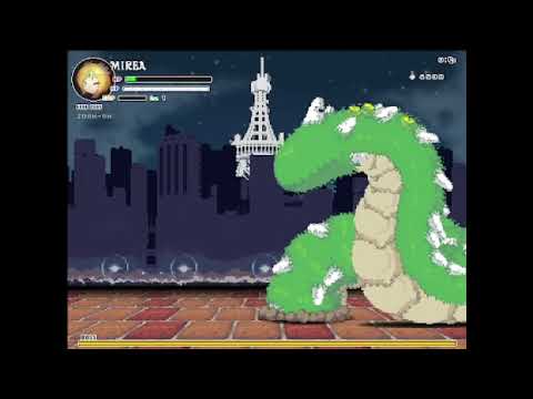 Echidna wars  /  game over boss stage 01