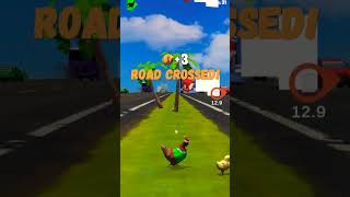 Chicken Safe Road Cross 🐣🐔 #shorts #funk #roblox #viral #chicken #gameplay