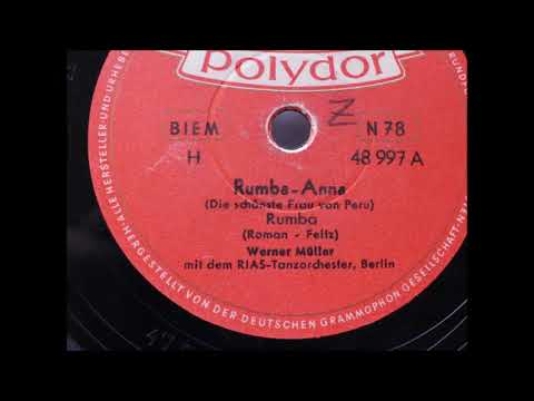Werner Müller Tanzorchester   Rumba Anna