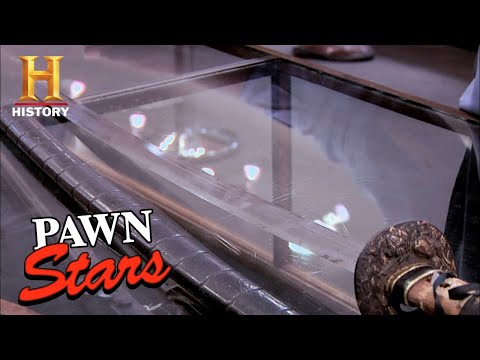 RAZOR-SHARP Samurai Sword is an ABSOLUTE STEAL (Season 7) | Pawn Stars
