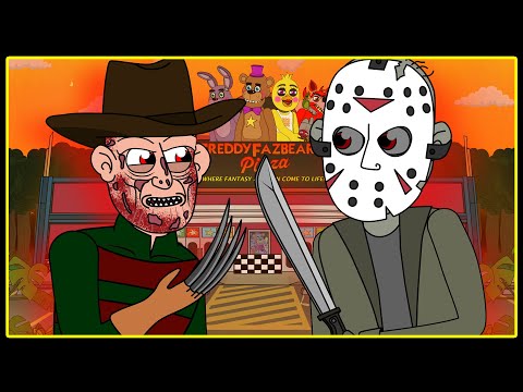 Freddy Krueger vs Jason Voorhees (Parody Animation)