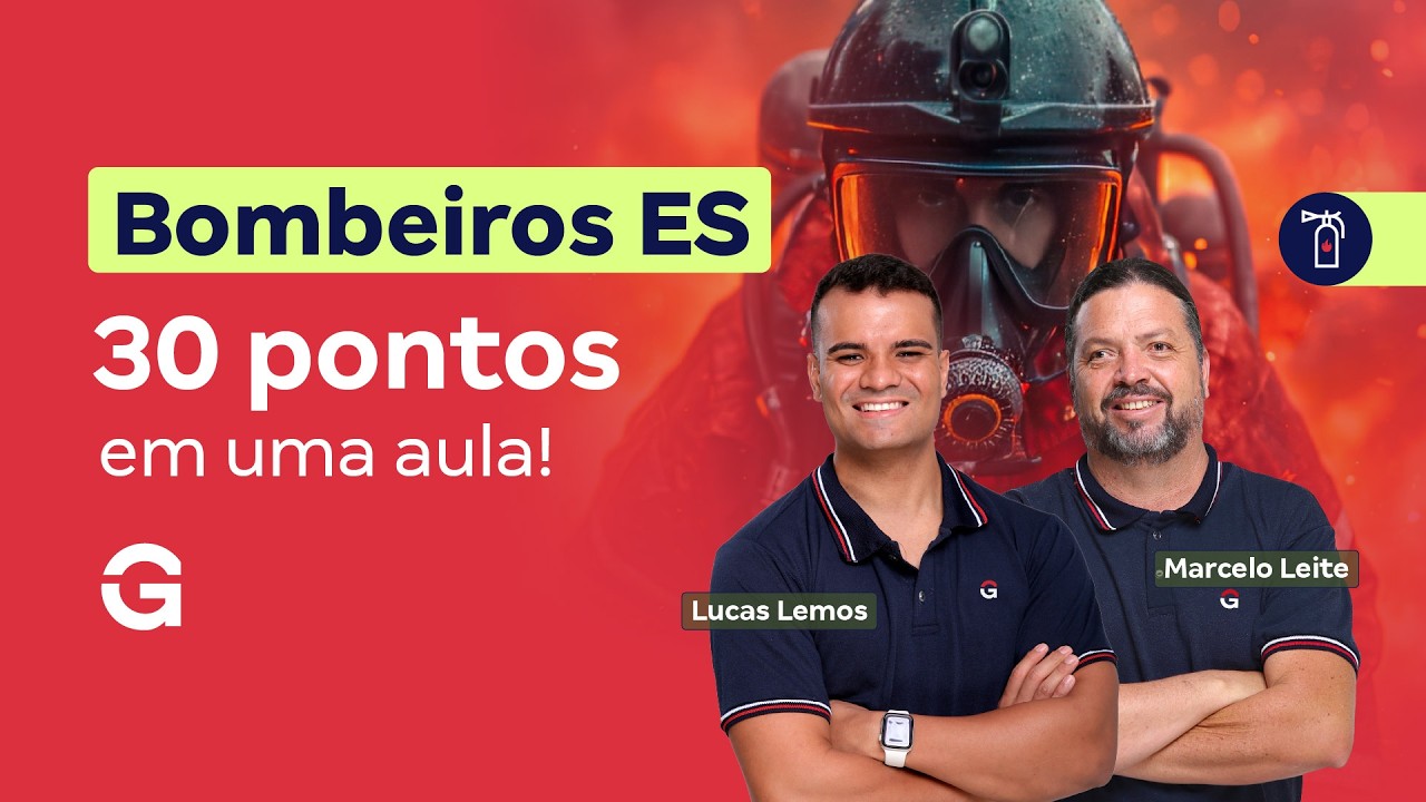 Concurso Bombeiros ES: Gabaritando Língua Portuguesa e Matemática