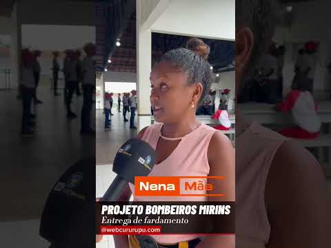 Projeto Bombeiro Mirim, mães falam sobre a importância para seus filhos.