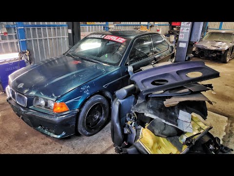 Rozbieranie auta - Gruz Projekt - BMW E36 1.8IS