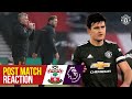Solskjaer & Maguire delighted with comeback win | Southampton 2-3 Manchester United | Edinson Cavani