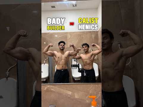 Calisthenics vs BodyBuilder 💯. #shorts