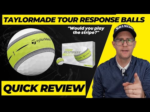 TaylorMade Tour Response Golf Balls - Would you play The Stripe?