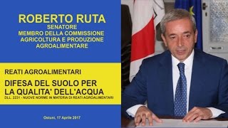 Roberto Ruta - Difesa del Suolo e Qualità dell'Acqua