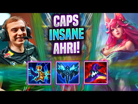 CAPS IS INSANE WITH AHRI! - G2 Caps Plays Ahri Mid vs Talon! | Season 2022