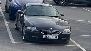 No trains at Alfreton. Photo a 3LTR 265 BHP BMW Z4 si  Coupé