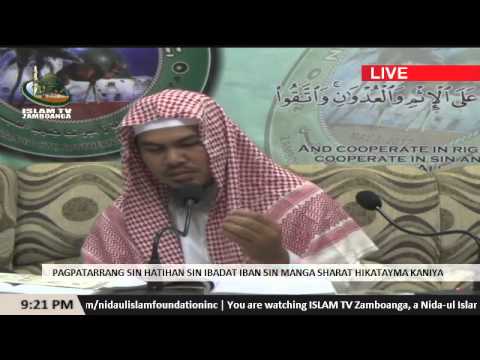 Pagpatarrang sin Hatihan in Ibadat iban sin Manga Sharat Hikatayma Kaniya by Sheikh Abdurajak Alhari