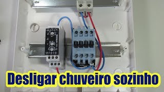 Automação para chuveiro, exaustor, iluminação etc. - desliga sozinho #68