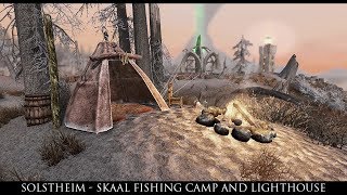 Skyrim SE Mods: Solstheim - Skaal Fishing Camp and Lighthouse by FadingSignal