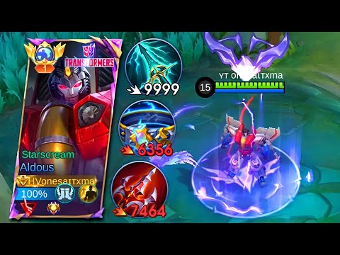 ALDOUS BEST TRUE DAMAGE BUILD IN SOLO RANKED 2025!!!🔥 (insane destroyer damage build 2025)