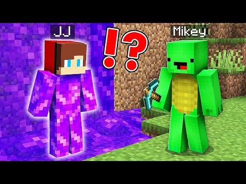 Pranking Mikey with Lava Portal Challenge in Minecraft!