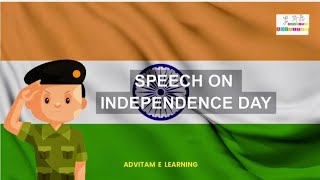 Independence Day speech in English for beginners | best speech on 15th August 2025  | Easy to learn
