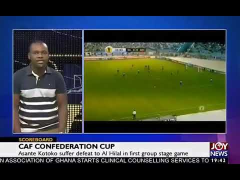 ASANTE KOTOKO SUFFER DEFEAT TO AL HILAL