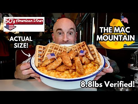 THE UNDEFEATED 'MAC MOUNTAIN' AT THE 1950s AMERICAN DINER