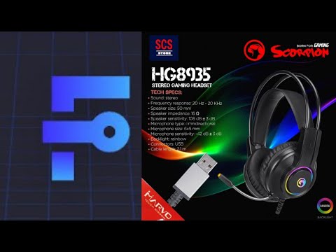 Ausinės Marvo HG8935 Juodas (QMMWM35EGB00) video