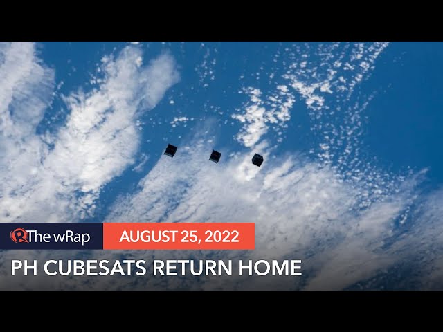 Philippine cube satellites Maya-3, Maya-4 return home