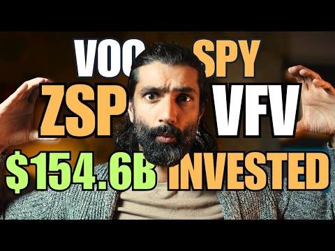 VOO, VFV, SPY, & ZSP - The Most Purchased ETFs by Canadians in 2025 