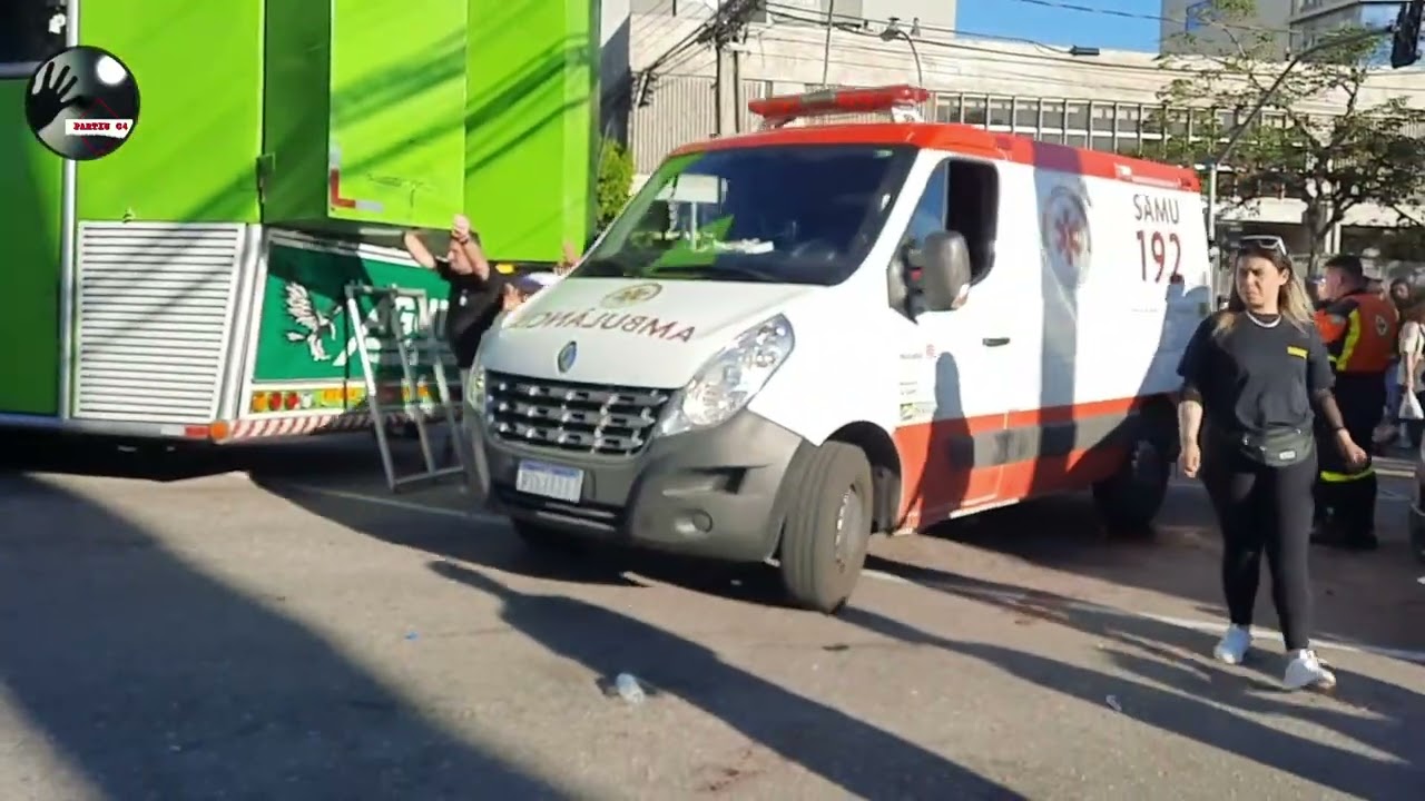 DJ MORRE AO CAIR DE TRIO ELETRICO DURANTE A PARADA DA DIVERSIDADE EM CURITIBA