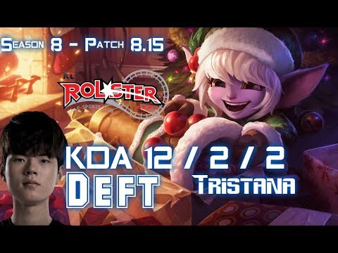 KT Deft TRISTANA vs KAI'SA ADC - Patch 8.15 KR Ranked