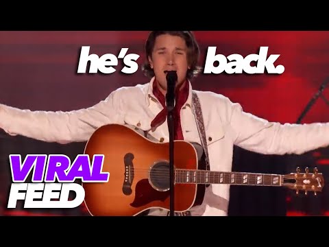 Thumbnail for Drake Milligan RETURNS! AGT Superstar Performs His HIT SINGLE Where It All Began! | VIRAL FEED by Drake Milligan