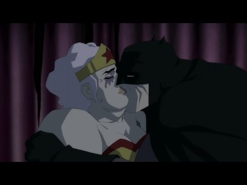 Batman Kissed Selina - Batman: The Dark Knight Returns Part 2 2012