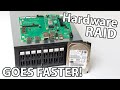 Hardware RAID for the fastest Raspberry Pi CM4 NAS!