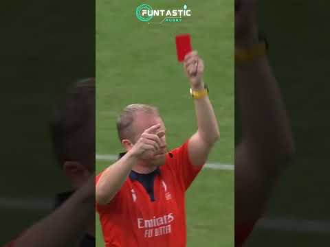 Great sportsmanship by Antoine Dupont after a red card offense on Cheslin Kolbe. #rugby #shorts