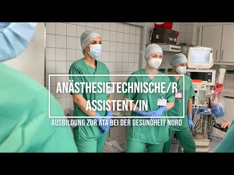 ATA-Ausbildung: Das macht eine anästhesietechnische Assistentin