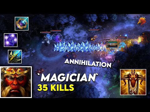 HON Reborn Monkey King - `magician` 35 Kills