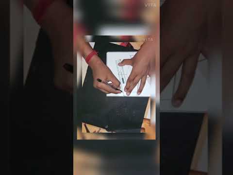 Very easy!! How to drawing 3D floating letter "A"