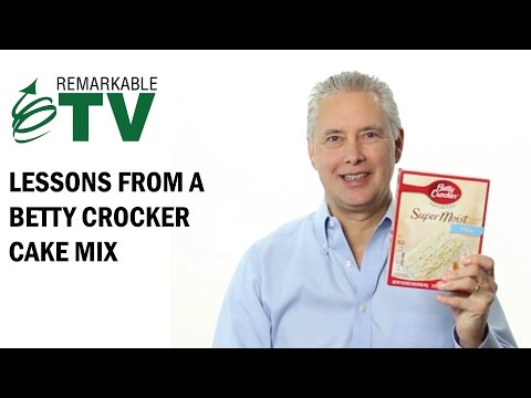 Lessons from a Betty Crocker Cake Mix